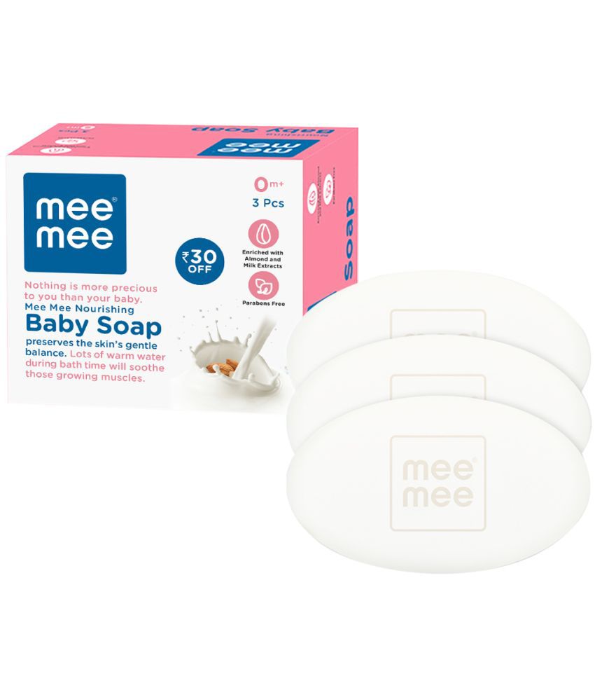    			Mee Mee Natural Baby Soap 225 g ( 3 pcs )