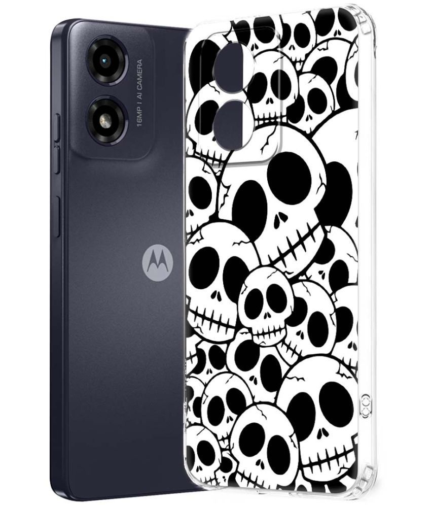     			NBOX Multicolor Printed Back Cover Silicon Compatible For Motorola G04 ( Pack of 1 )