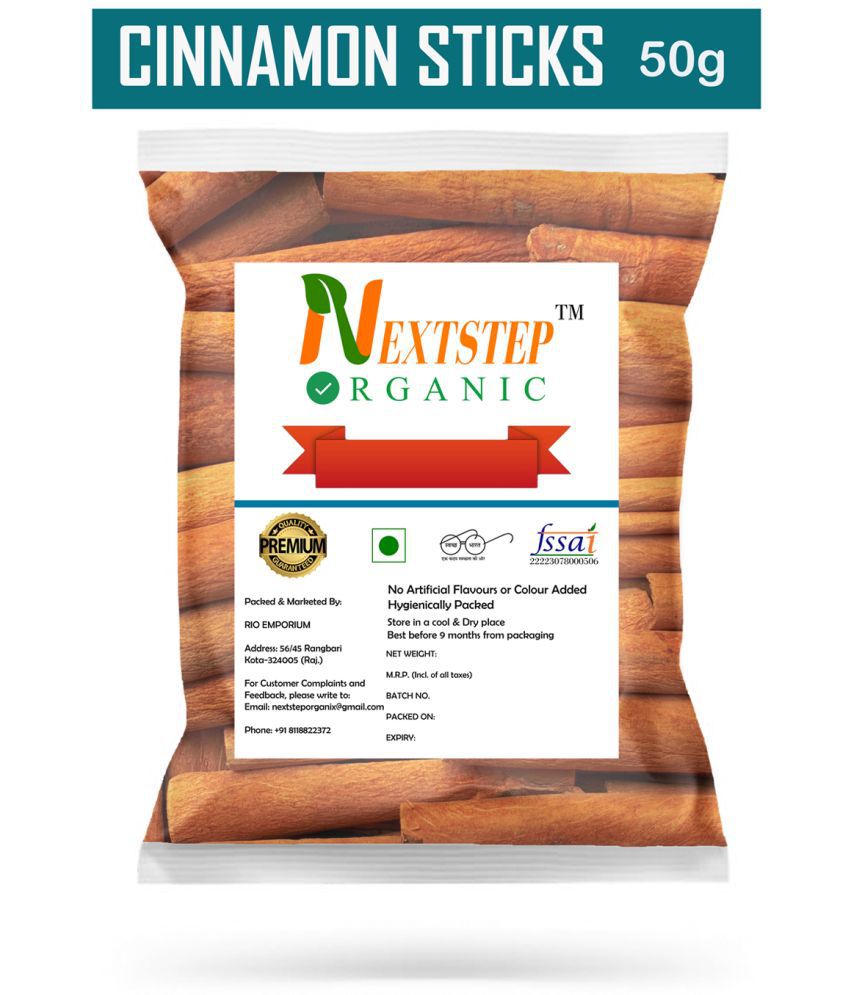    			NEXTSTEP ORGANIC Daily Cassia Dalchini Stick (Cinnamon split) 50 gm