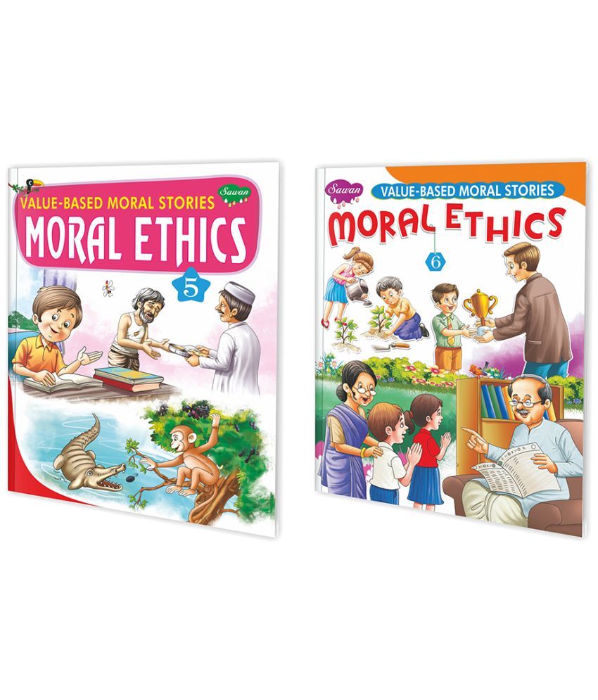     			Set of 2 Books | Value-Based Moral Stories | Moral Ethics–5 and 6