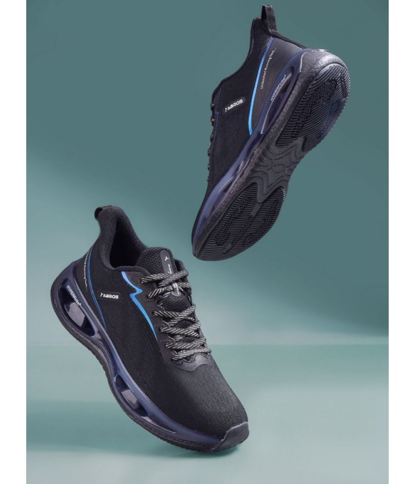     			ABROSE ASSG1367 Black Men's Sports Running Shoes