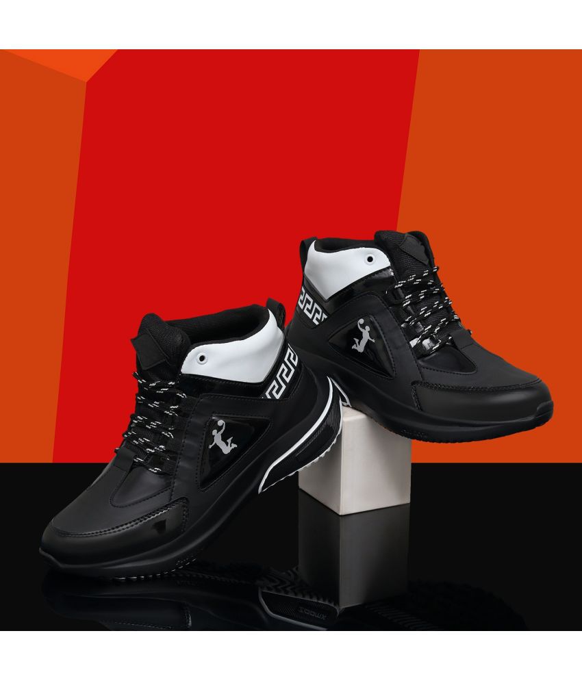     			VATELIO Casual/Travel Black Men's High Tops Shoes