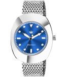 Crestello Silver Metal Analog Men's Watch