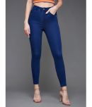 Miss Chase - Navy Blue Denim Skinny Fit Women's Jeans ( Pack of 1 )