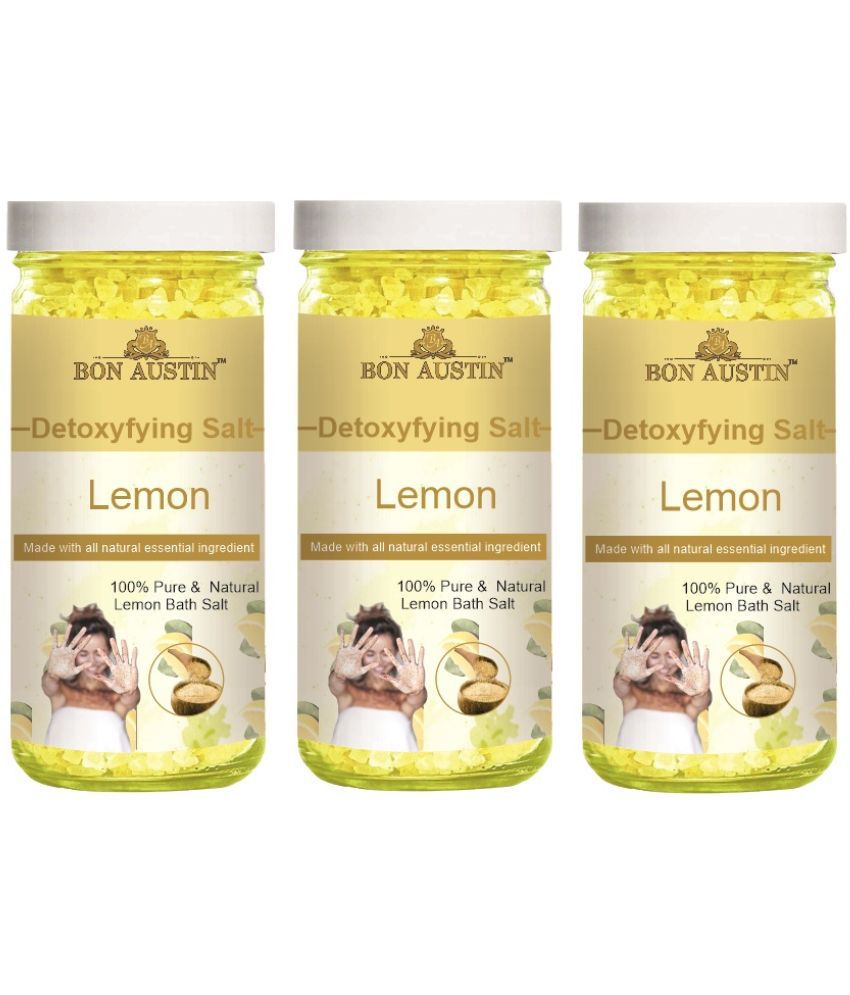     			Bon Austin Bath Salt Crystal Lemon bath Salt 200 g Pack of 3