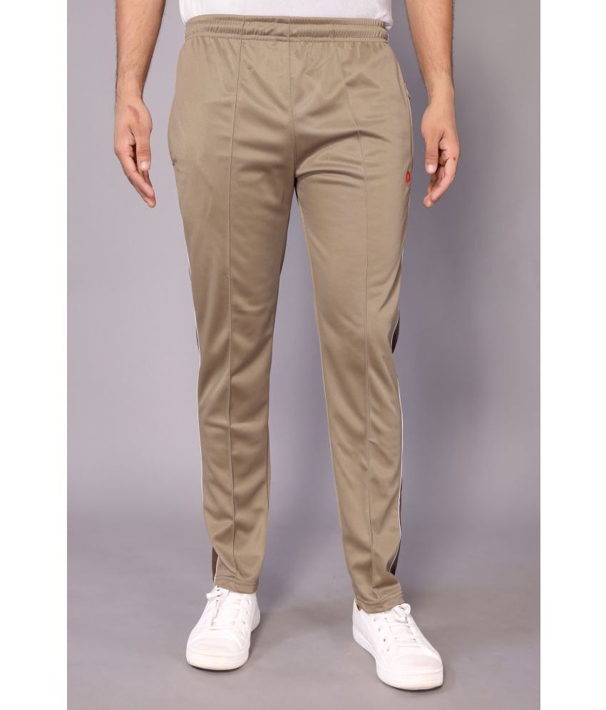     			Estro Brown Polyester Men's Trackpants ( Pack of 1 )