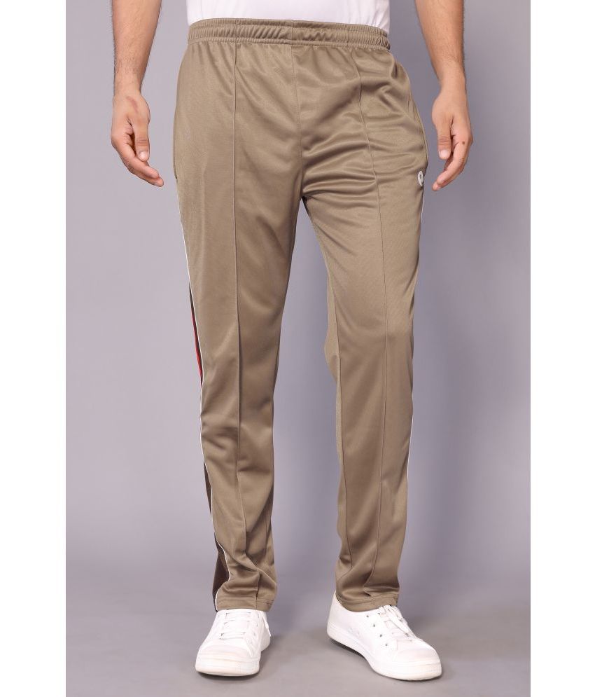     			Estro Brown Polyester Men's Trackpants ( Pack of 1 )