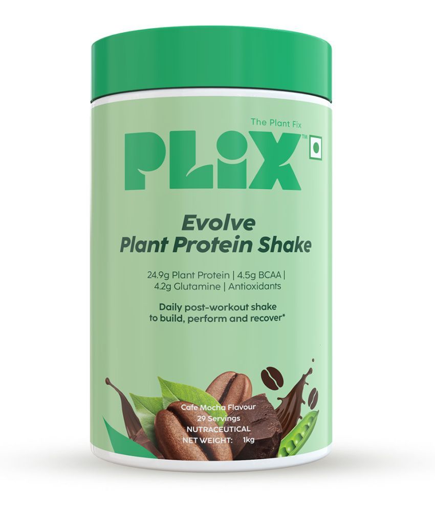     			Plix - Performance Plant Protein Powder Plant Protein Powder ( 1 kg Cafe Mocha )