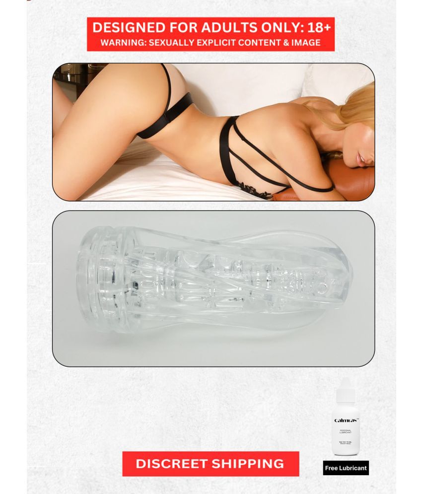     			Stretchable and Reusable- Innovative Design | Adult Sex Toy | Male Masturbator Sleeve with Under Water Solo Satisfaction For with Free Kaamraj Lube