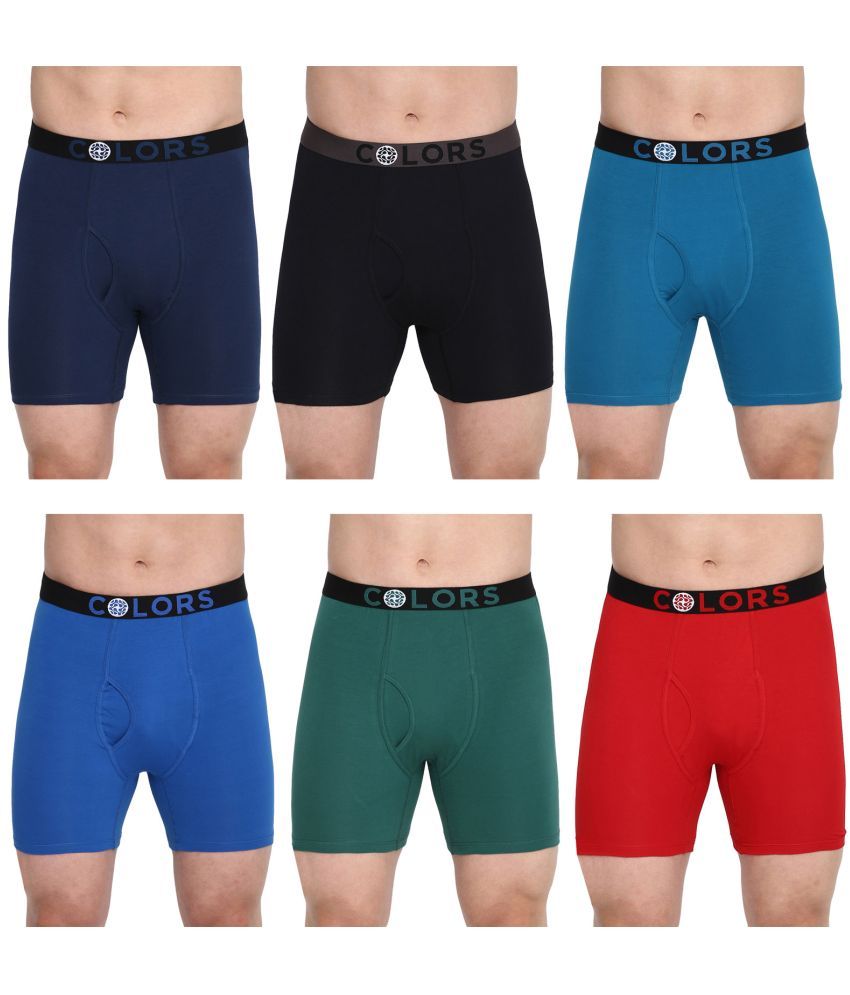     			COLORS by Rupa Frontline Multicolor Cotton Men's Briefs ( Pack of 6 )