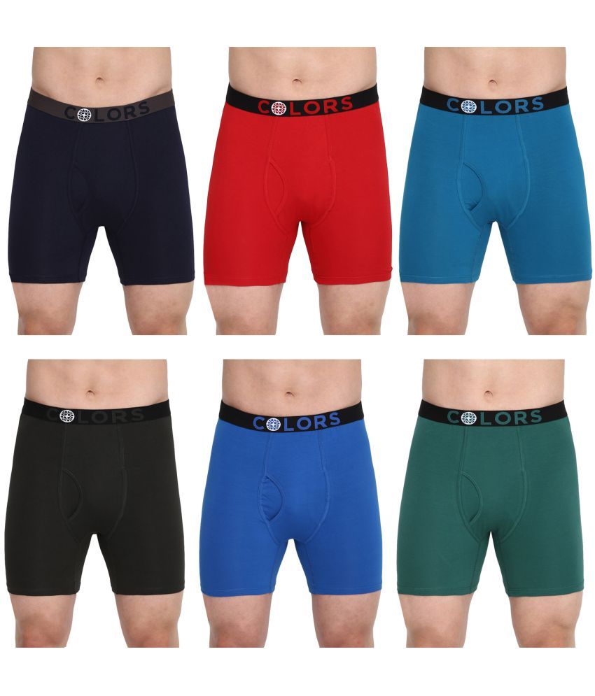     			COLORS by Rupa Frontline Multicolor Cotton Men's Briefs ( Pack of 6 )