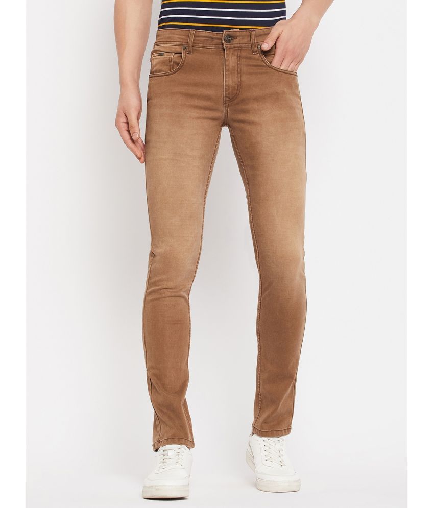     			Duke Slim Fit Faded Men's Jeans - Beige ( Pack of 1 )