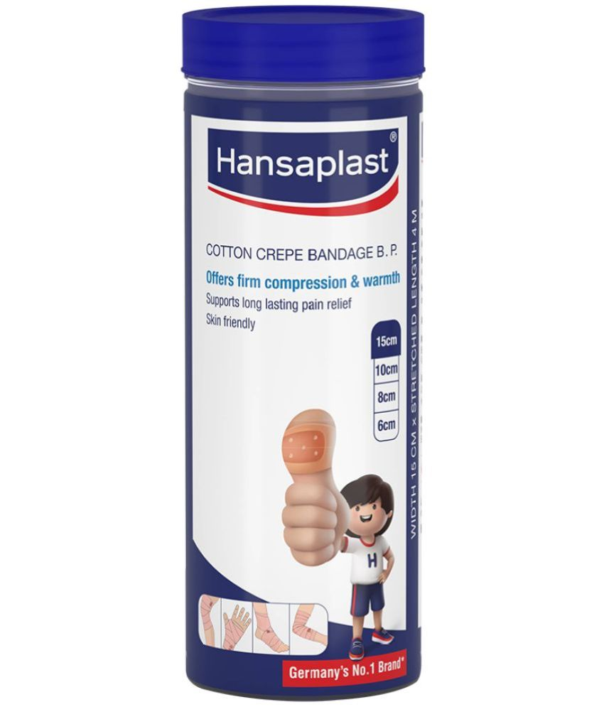     			Hansaplast Cotton Crepe Bandage (15CM X 4M), Flesh