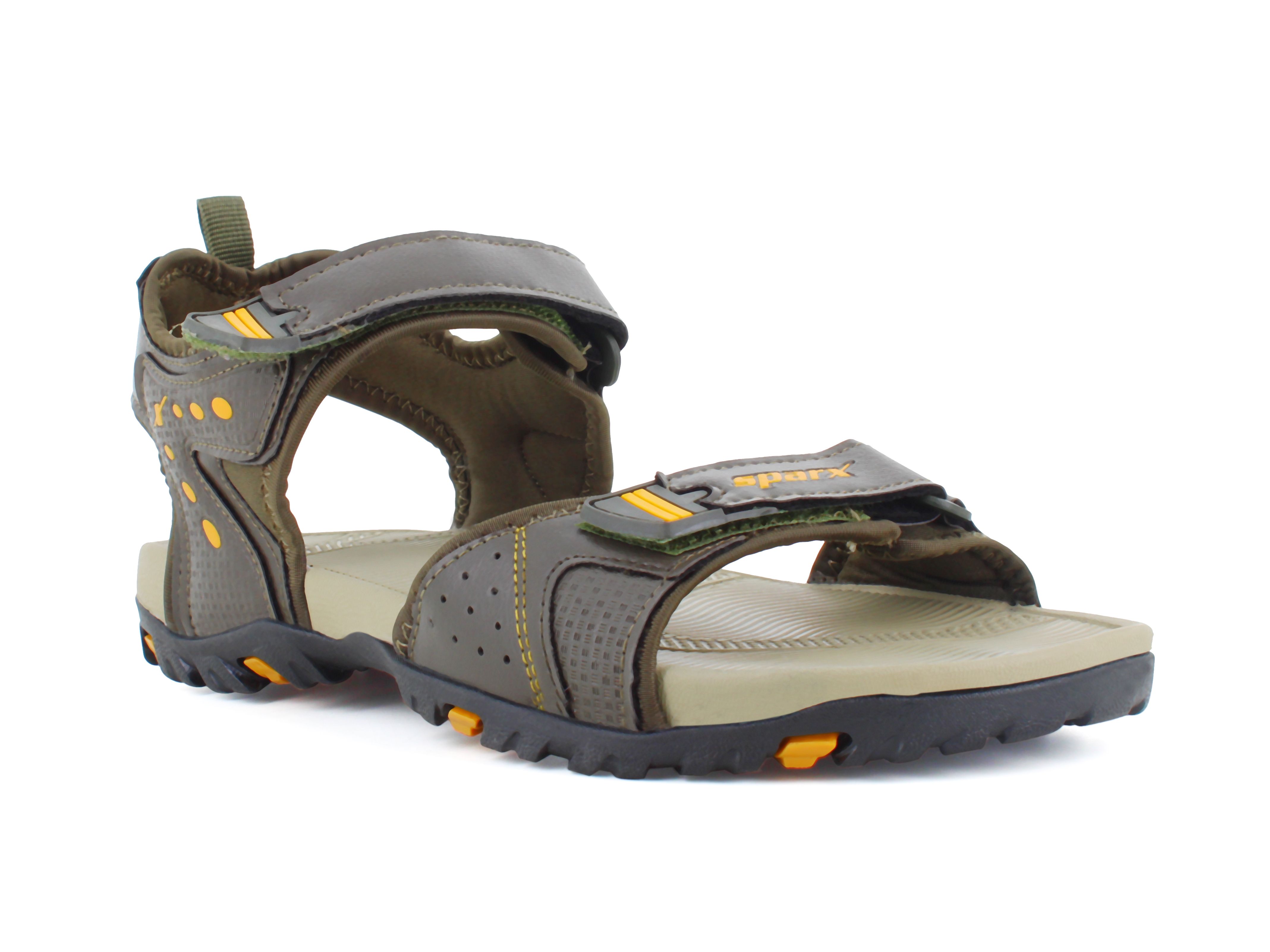     			Sparx - Olive Men's Floater Sandals