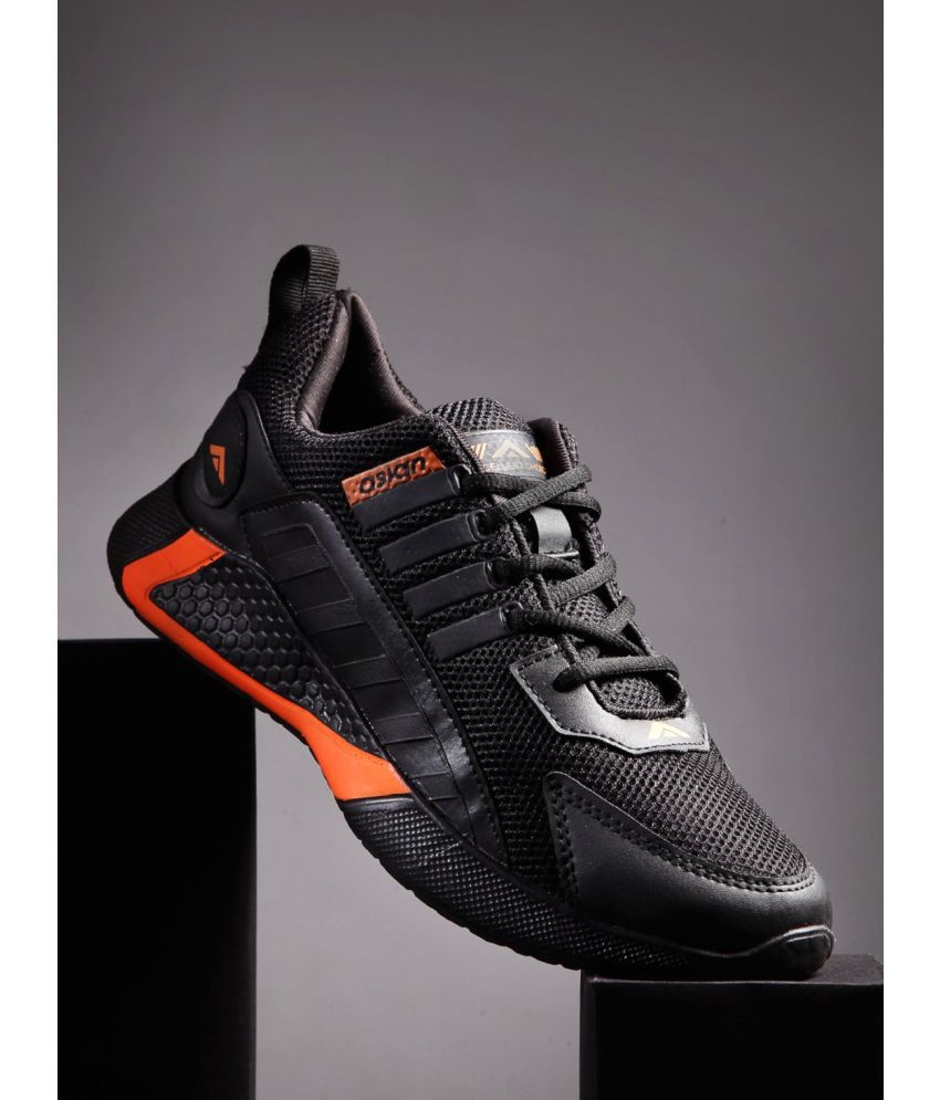    			ASIAN BOUNCER-04 Black Men's Sports Running Shoes