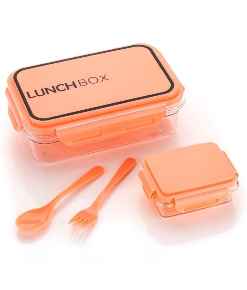     			Analog Kitchenware Kids/School/Office Tiffin Plastic Lunch Box 2 - Container ( Pack of 1 )