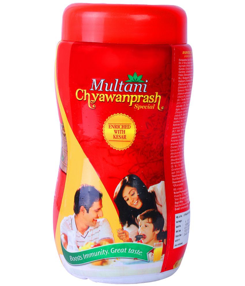     			Multani Chyawanprash Special | Ayurvedic Immunity Booster | Builds Strength, Stamina & Energy | Enriched With Kesar | 100% Ayurvedic Products | Natural Remedy To Build Immunity & Protection 500 gm