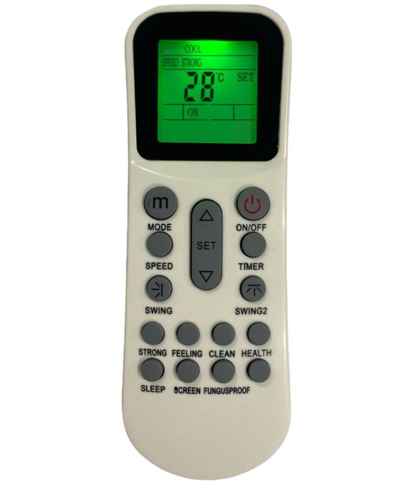     			Upix 125 (with Backlight) AC Remote Compatible with Electrolux AC