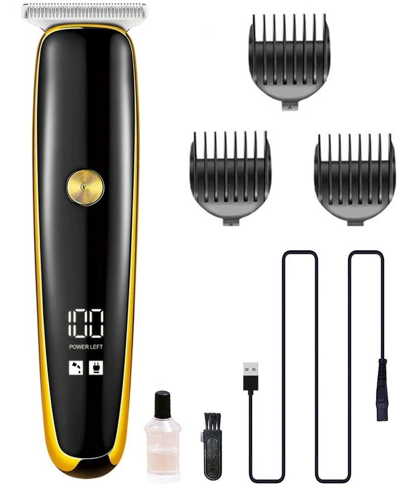     			geemy Led Display Pro Multicolor Cordless Beard Trimmer With 45 minutes Runtime