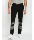 Fitz Black Cotton Blend Men's Trackpants ( Pack of 1 )