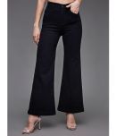 Miss Chase - Black Denim Wide Leg Women's Jeans ( Pack of 1 )