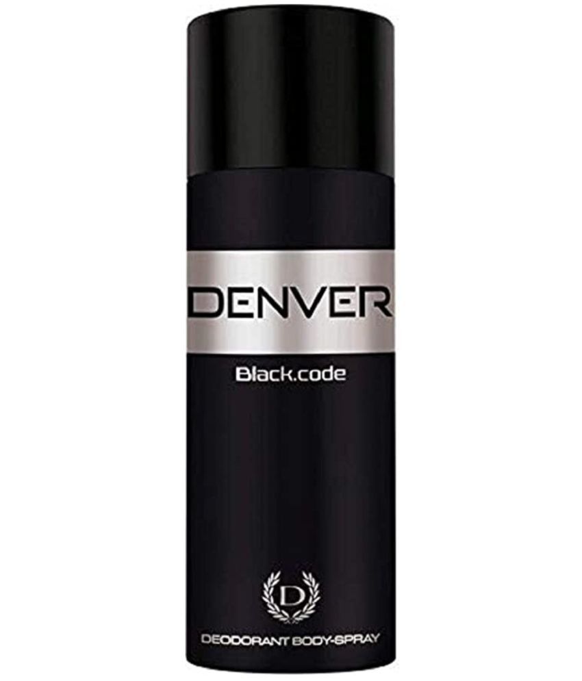     			Denver Black Code Deodorant Spray for Men 200 ml ( Pack of 1 )