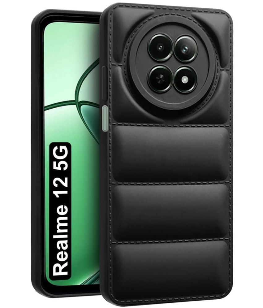     			Fashionury Plain Cases Compatible For Rubber Realme 12 5G ( Pack of 1 )