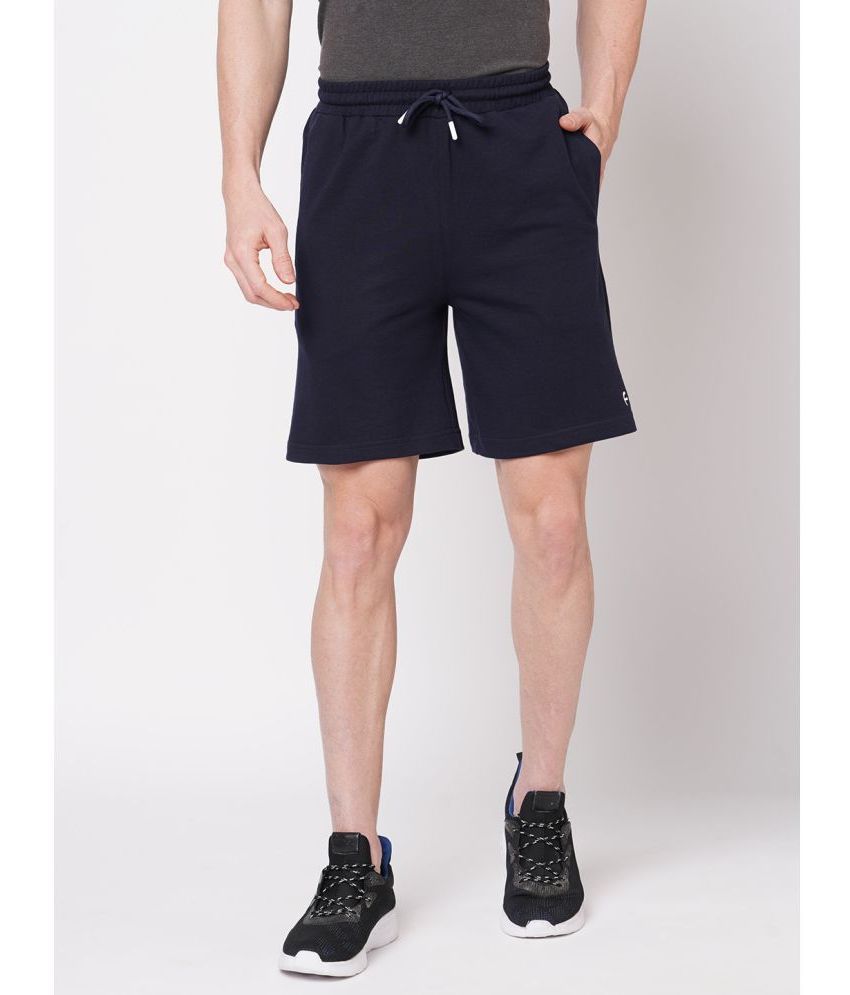     			Fitz Blue Cotton Blend Men's Shorts ( Pack of 1 )