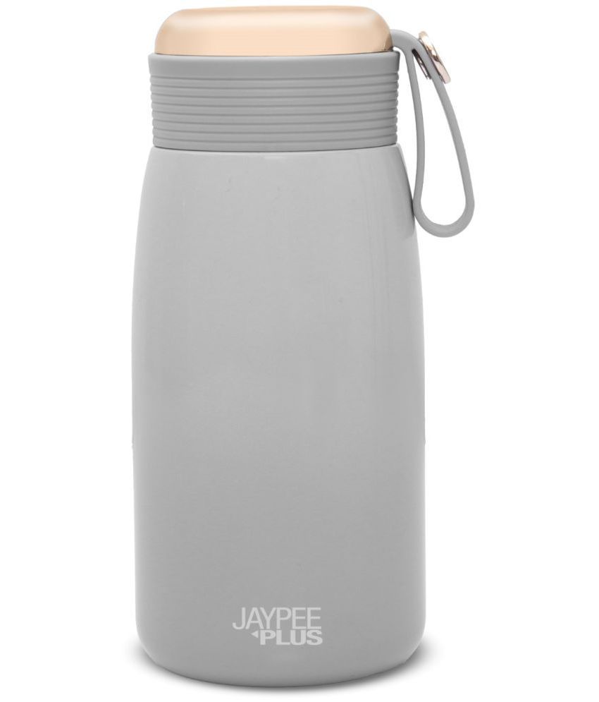     			Jaypee Plus Grey Steel Water Bottle 350 mL ( Set of 1 )