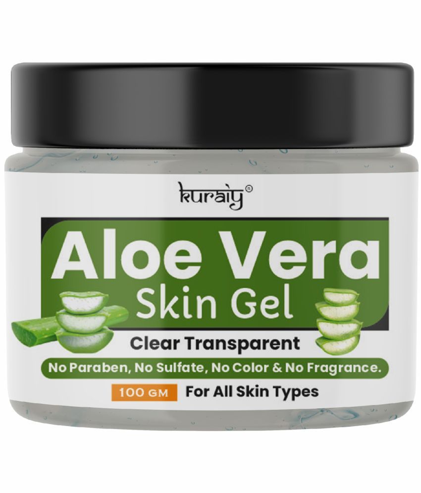     			KURAIY Aloe Vera Skin Brightening & Pimple Free Face Gel for All Skin Types 100g Pack of 1