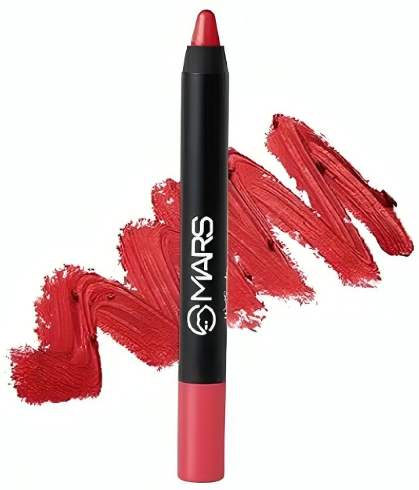     			MARS Long Lasting Crayon Lipstick up to 12 Hours Stay Matte Finish Waterproof Lip Crayon (LS14-18)