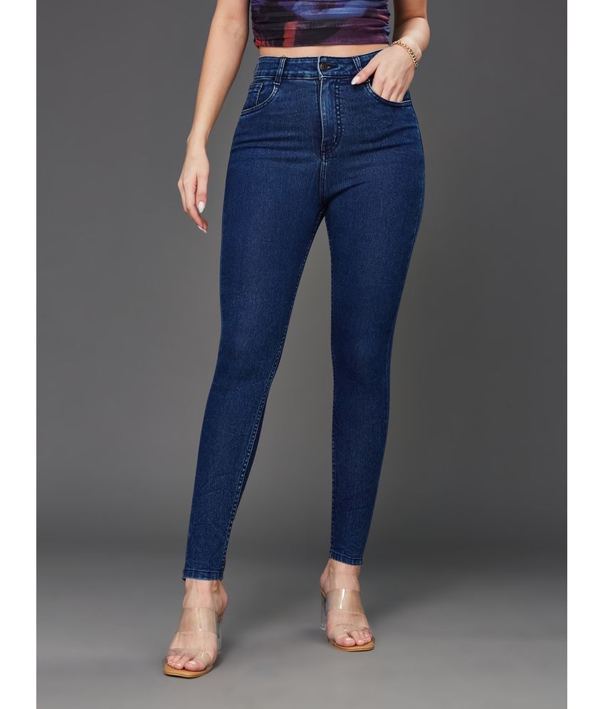     			Miss Chase - Blue Denim Skinny Fit Women's Jeans ( Pack of 1 )