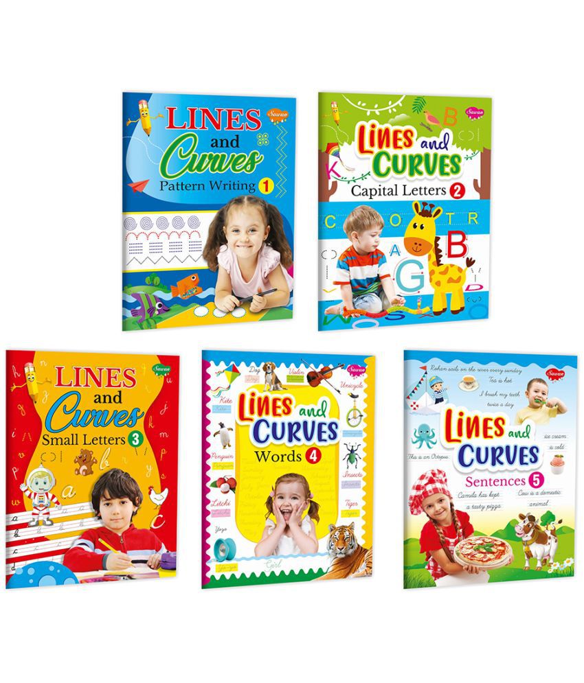     			My First Super Pack of Pencil Control and Patterns: A set of 5 interactive activity books to practice Writing | Super jumbo combo for collecters and library Pre school books