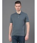 Red Tape Cotton Regular Fit Solid Half Sleeves Men's Polo T Shirt - Grey ( Pack of 1 )