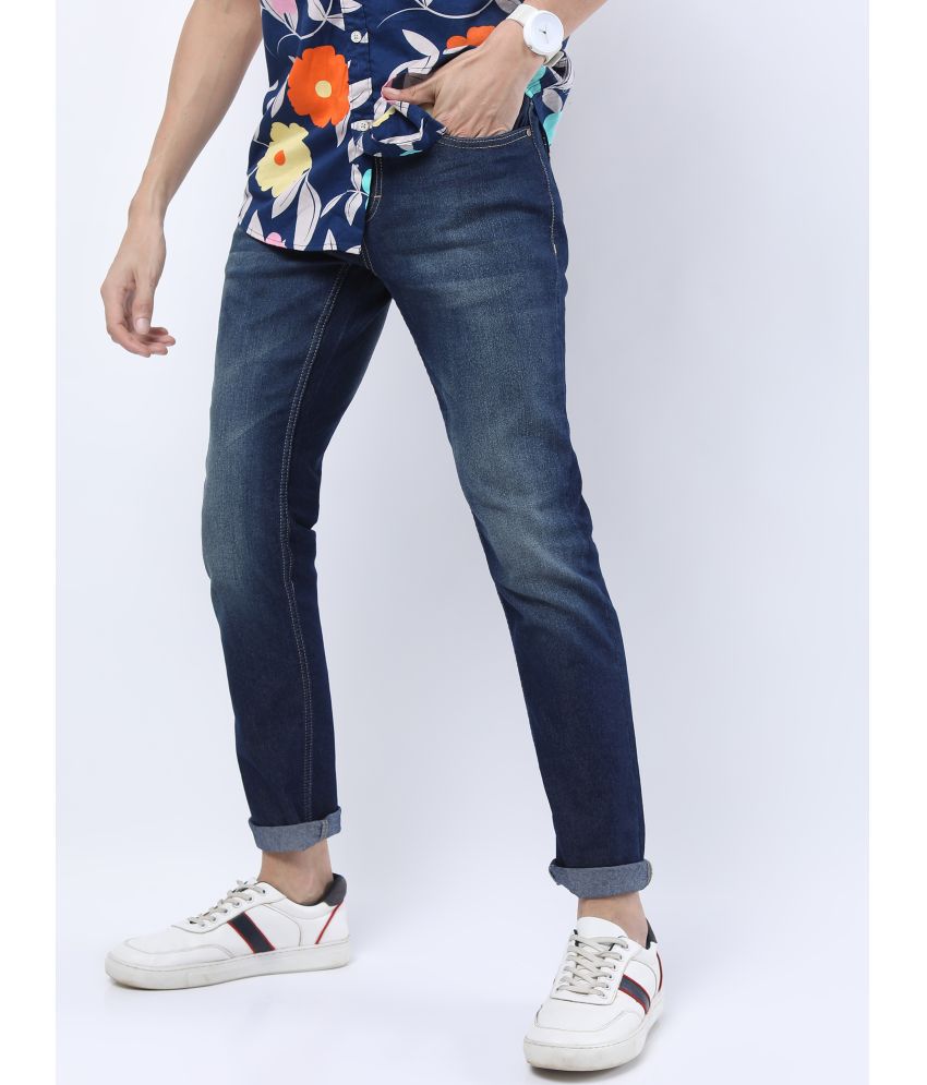     			Ketch Slim Fit Basic Men's Jeans - Indigo ( Pack of 1 )