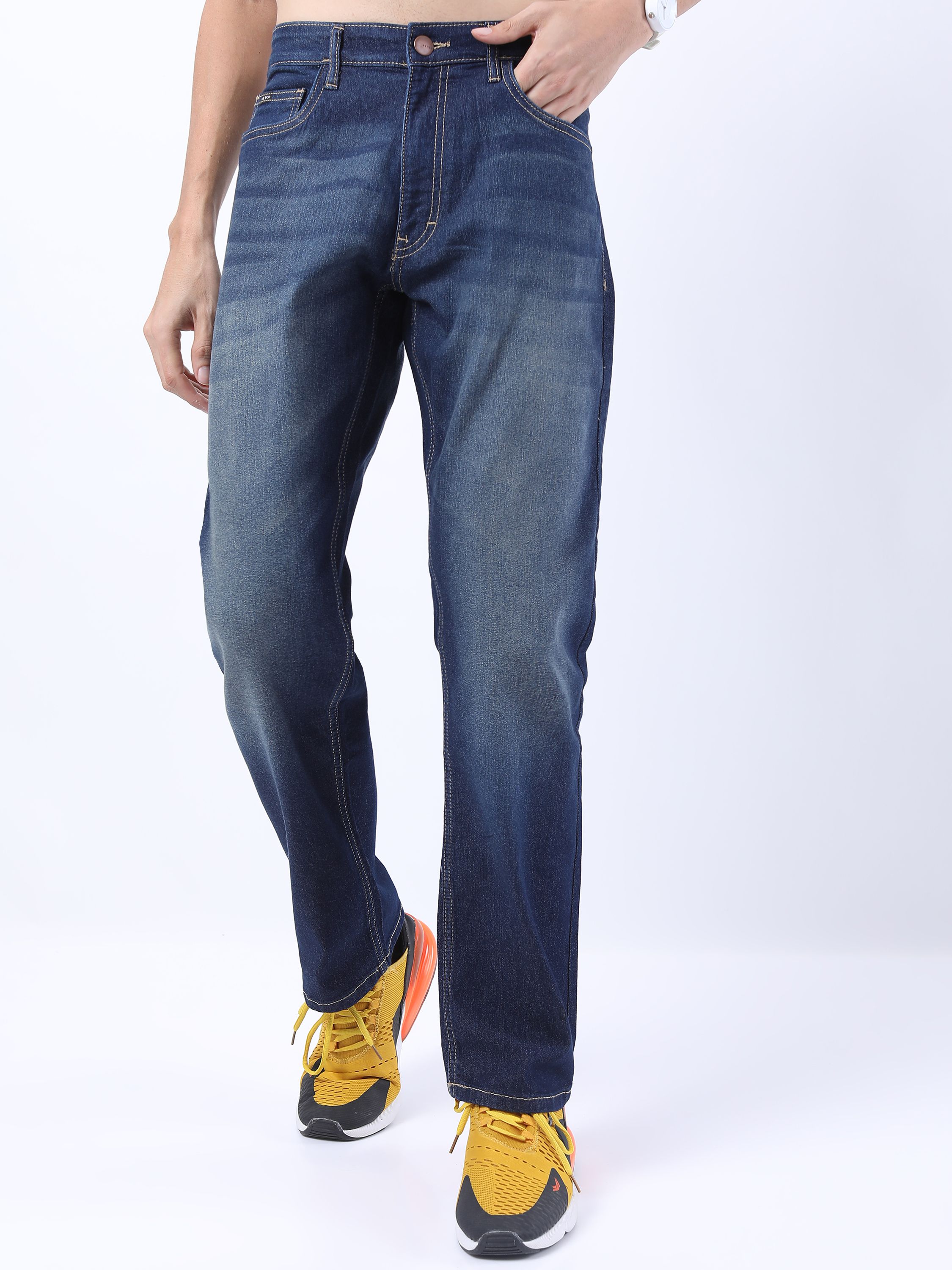     			Ketch Straight Basic Men's Jeans - Indigo ( Pack of 1 )
