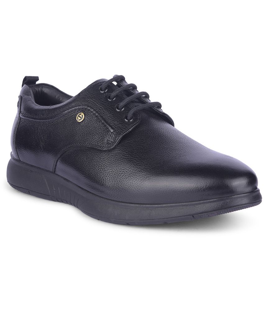     			Liberty Black Men's Derby Formal Shoes