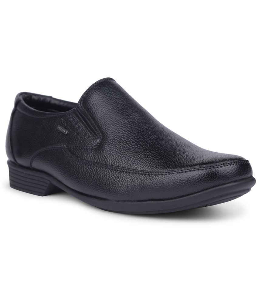     			Liberty Black Men's Slip On Formal Shoes