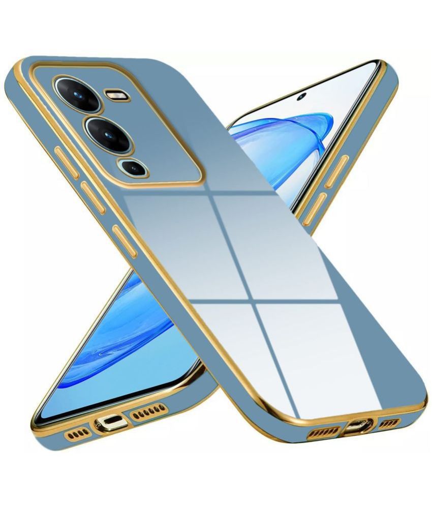     			NBOX Plain Cases Compatible For Silicon Vivo v25 pro ( Pack of 1 )