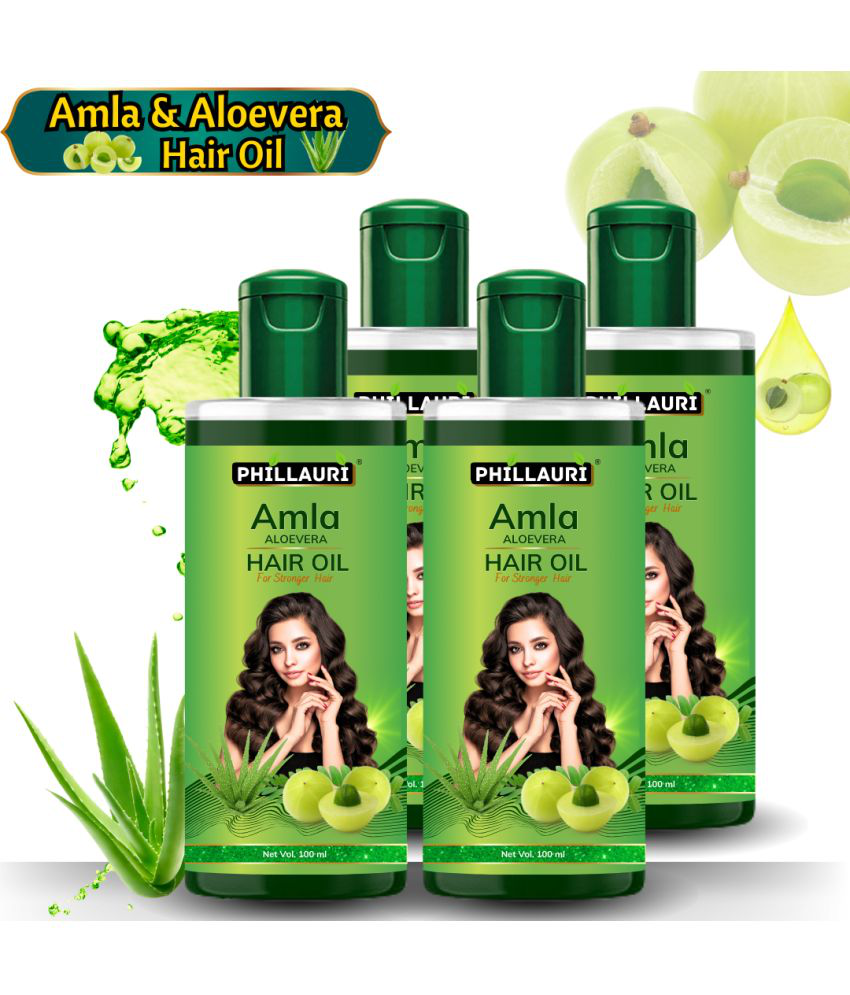     			Phillauri Hair Growth Amla Oil 400 ml ( Pack of 4 )
