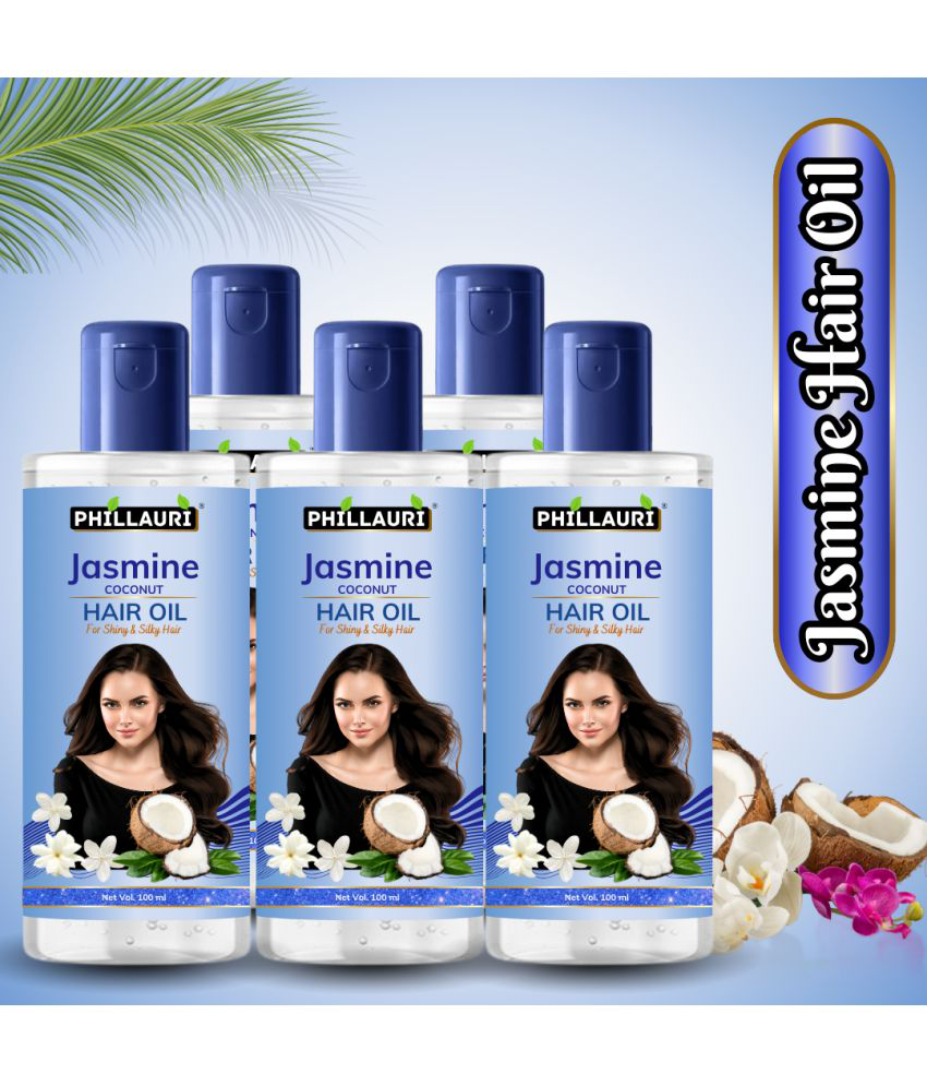     			Phillauri Hair Growth Jasmine oil 500 ml ( Pack of 5 )