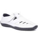 Liberty White Men's Leather Slipper