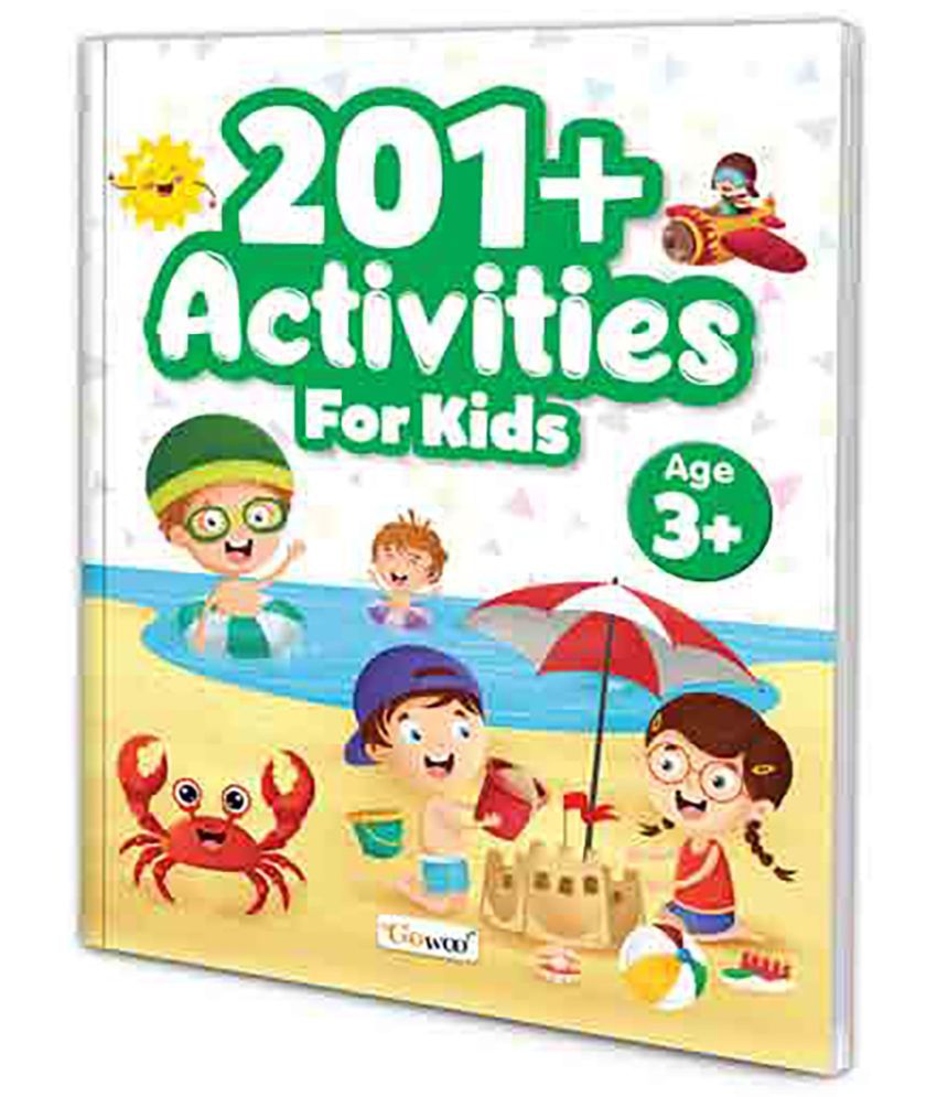     			201+ Activities for Kids for age 3+ : Activity book for kids, Children learning book, Educational activity book for kids, Mazes, Spot the differnences, Matching games, Patterns, Brain games