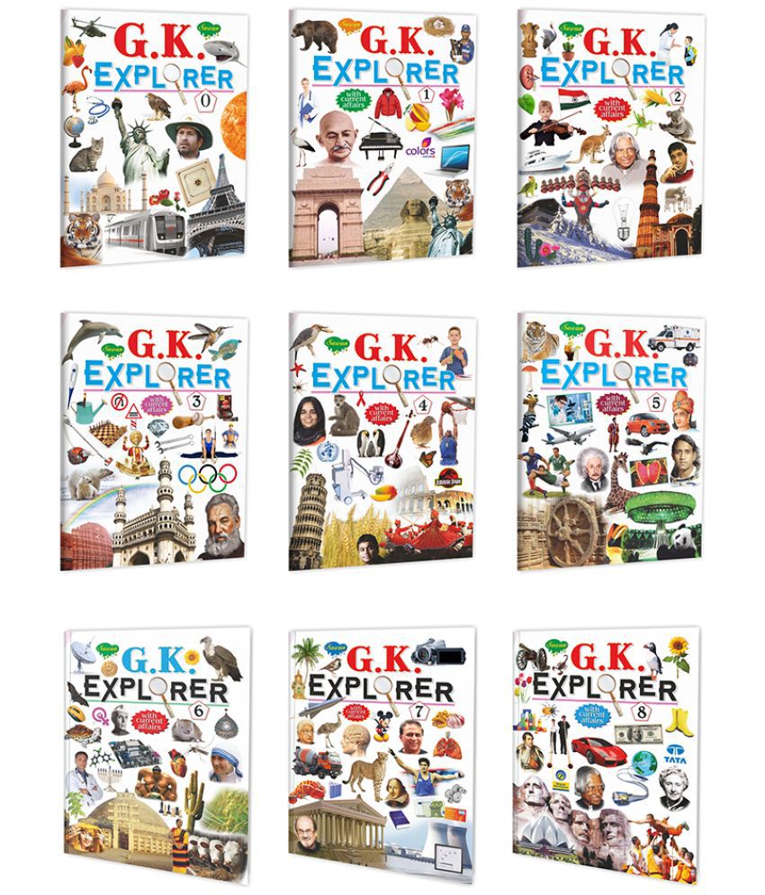     			G.K. Explorer Complete Combo | Pack of 9 General Knowledge Books