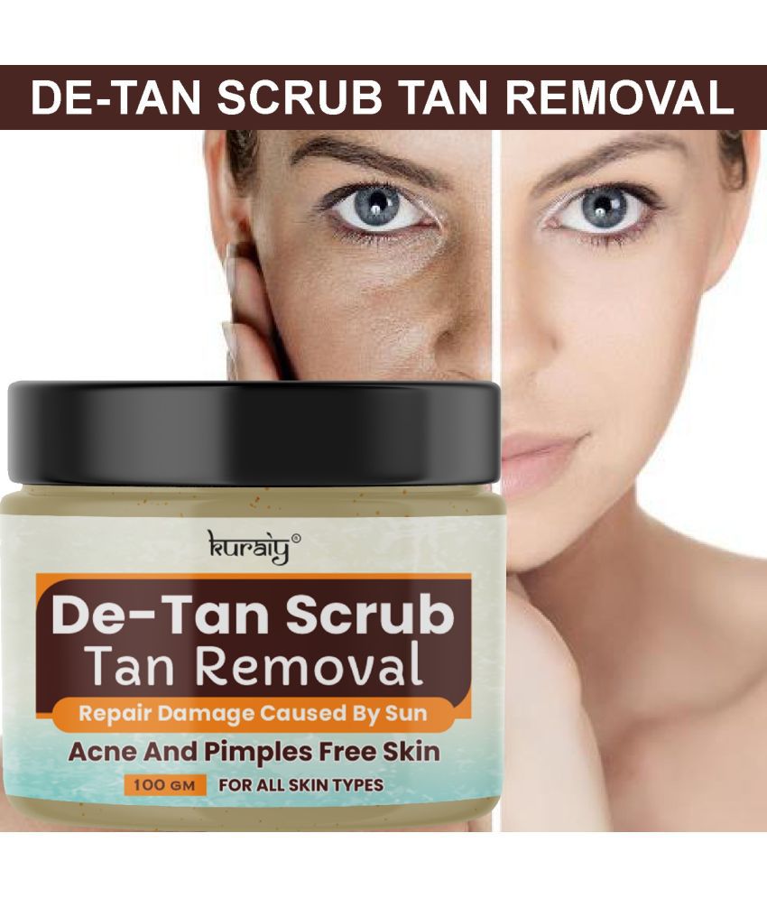     			KURAIY Anti Tan Facial Scrub For Men & Women ( Pack of 1 )