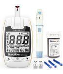 K-life Glucolab Automatic Blood Glucose Check Sugar Testing Machine 50 Strips Glucometer (White)