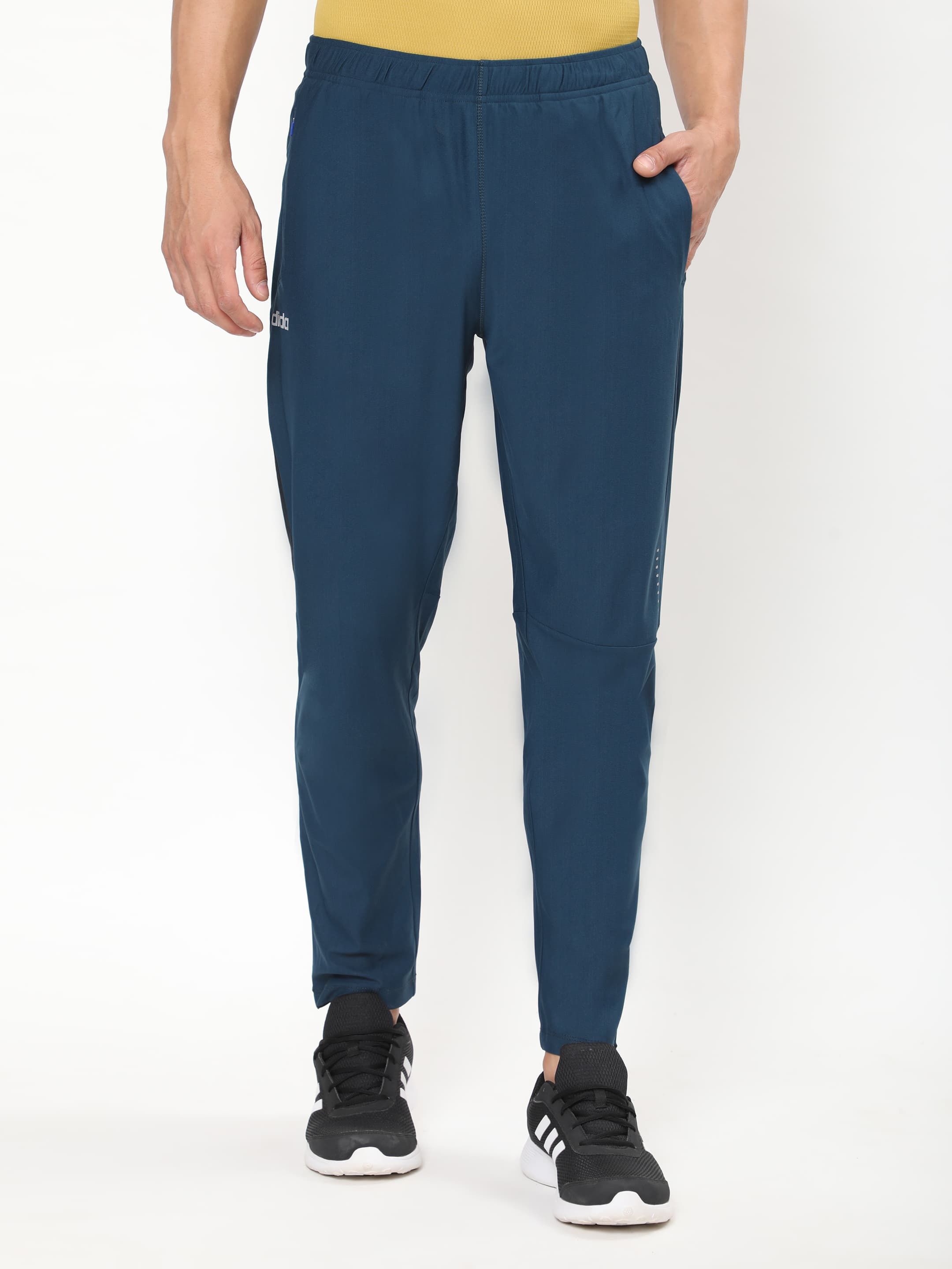     			Dida Sportswear Blue Polyester Men's Sports Trackpants ( Pack of 1 )