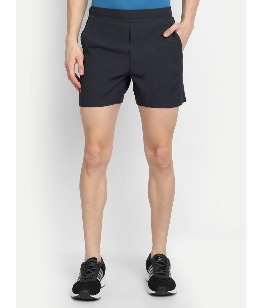     			Dida Sportswear Navy Polyester Men's Running Shorts ( Pack of 1 )