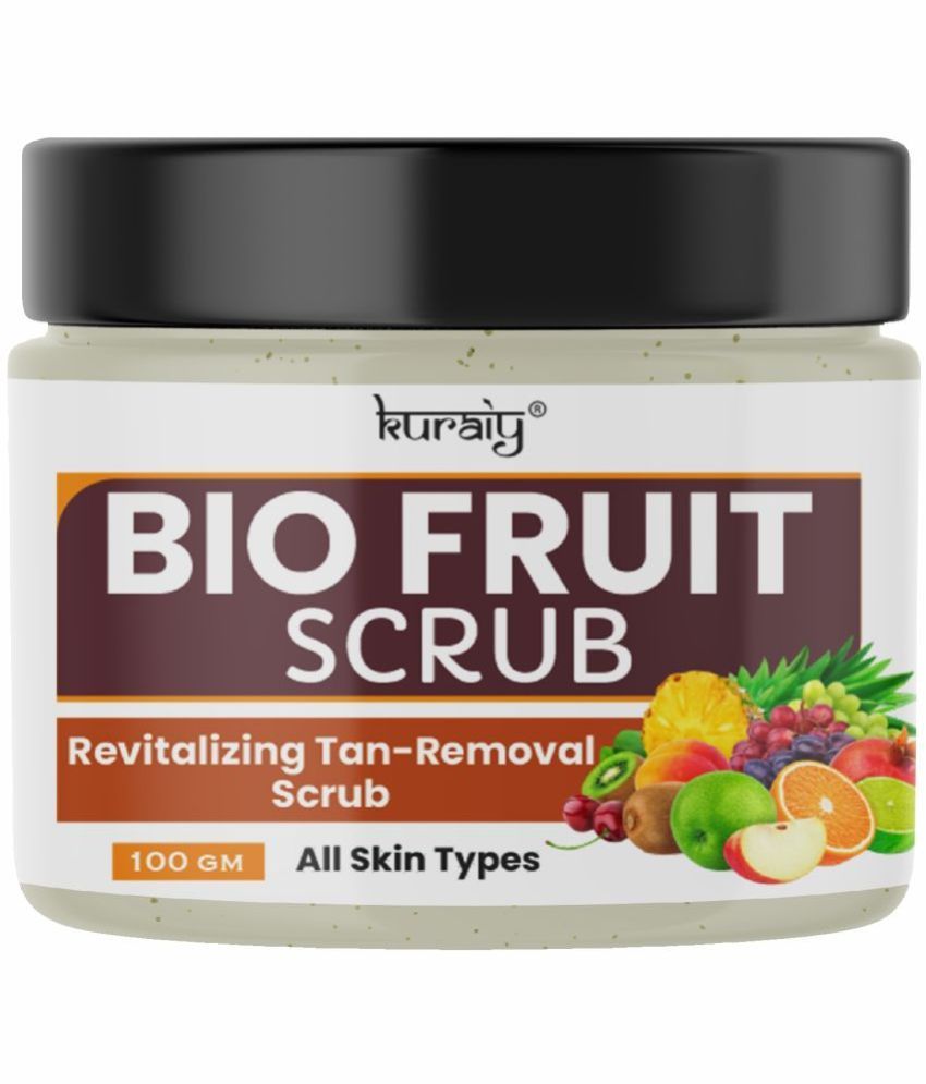     			KURAIY Bio Fruit Revitalizing and Tan Removal Face Scrub for All Skin Types 100g