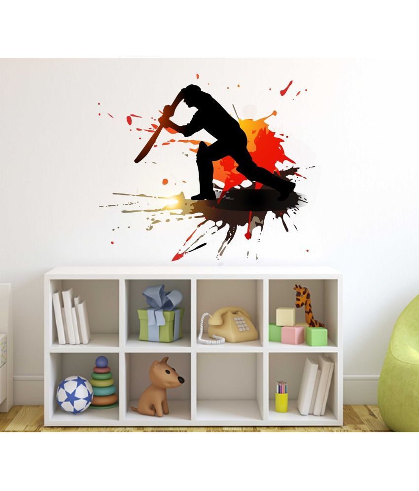     			Little Buds Wall Sticker Sports ( 50 x 50 cms )